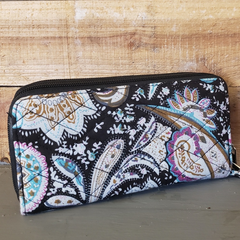 PAISLEY CLUTCH WALLET